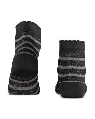 Border Lace Short Socks