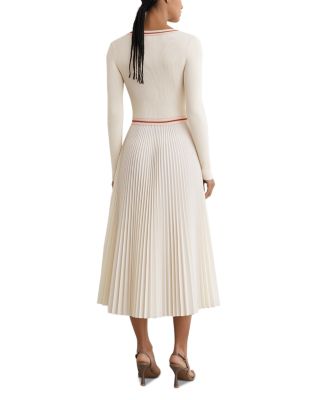 Gaia Knit Woven Mix Dress