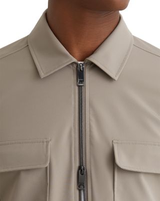 Technical Zip Through Pocket Jacket