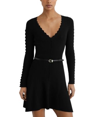 Orla Scalloped Minidress