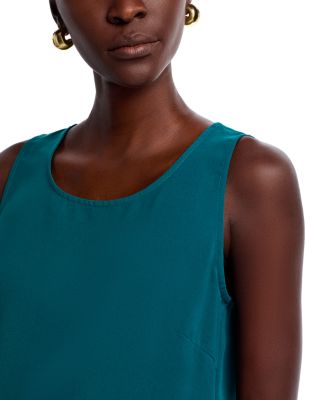 Classic Crepe de Chine Tank Top