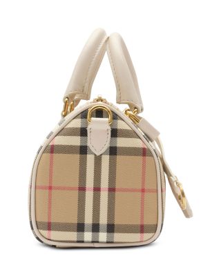 Mini Check Bowling Bag