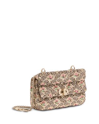 Small Stud & Flower Shoulder Bag 