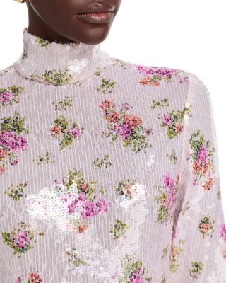 Monet Sequined Column Dress