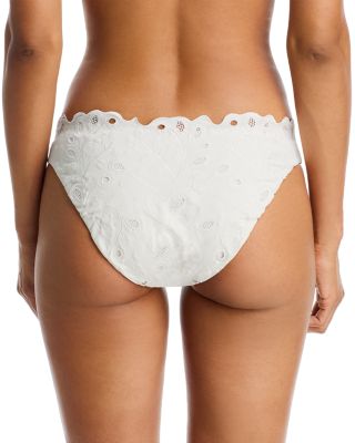 Gina Embroidered Bikini Bottom