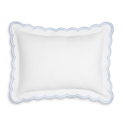 Double Scallop Decorative Pillow, 12" x 16" - Exclusive