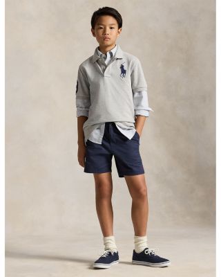 Boys' Cotton Mesh Polo - Big Kid