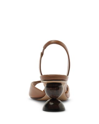 Women's Tropicana Leather Mid Heel Sandals