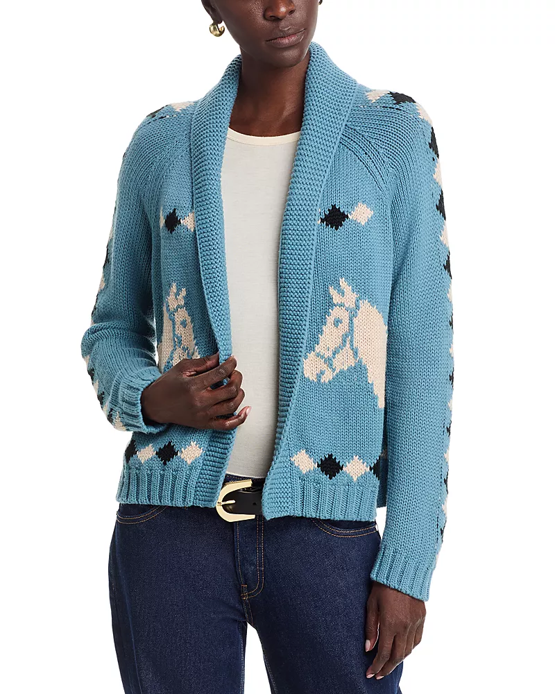 The Great. Stable Lodge Cardigan Sweater