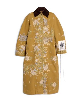 Embroidered Overcoat