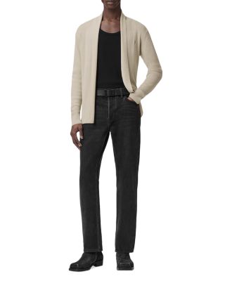 Mode Regular Fit Merino Wool Open Cardigan Sweater  