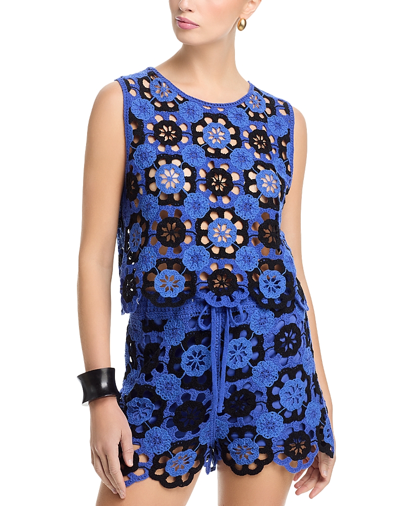 Aqua Crochet Tank - Exclusive