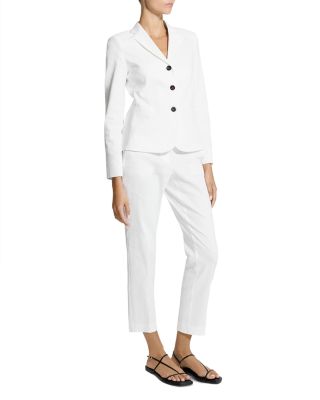 Shrunken Linen Blend Jacket