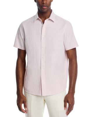 Dobby Square Point Collar Shirt