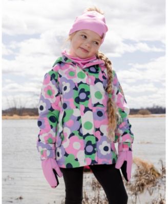 Girls' Mid-Season Flowers Jacket - Little Kid