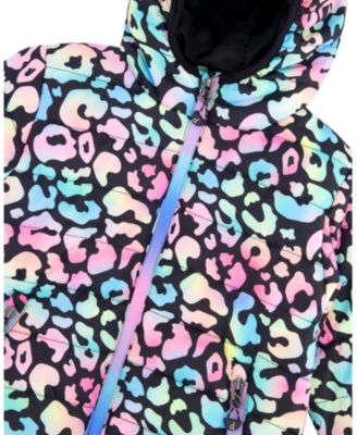 Girls' Quilted Mid-Season Animal Jacket - Big Kid