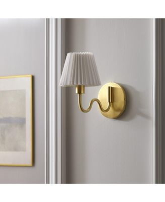  Wave Squiggle Arm Wall Sconce