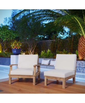  Marina Outdoor Patio Teak, Set of 2