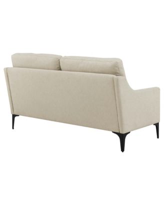  Corland Upholstered Fabric Loveseat