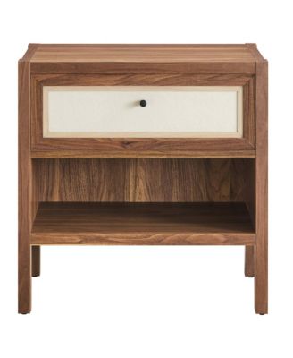 Capri Wood Grain Nightstand