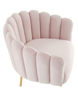  Sanna Channel Tufted Performance Velvet Armchair