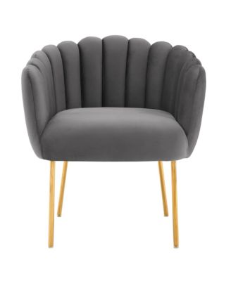  Sanna Channel Tufted Performance Velvet Armchair