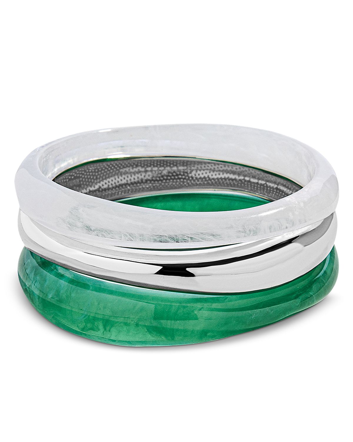 Baublebar Raven Resin Bangles, Set of Three