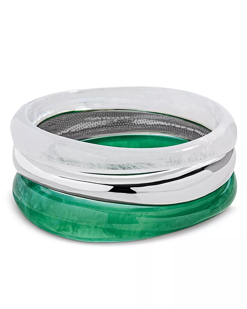Baublebar Raven Resin Bangles, Set of Three