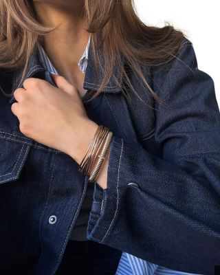 Dina Textured Bangle Bracelet