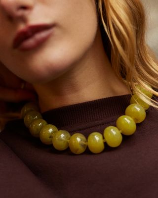 Joan Semi-Precious Necklace, 17"-20"