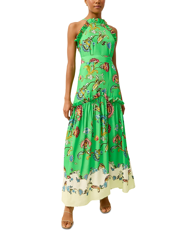 Marie Oliver Keenan Ruffle Maxi Dress