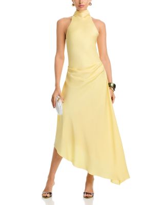 Monica Satin Midi Dress