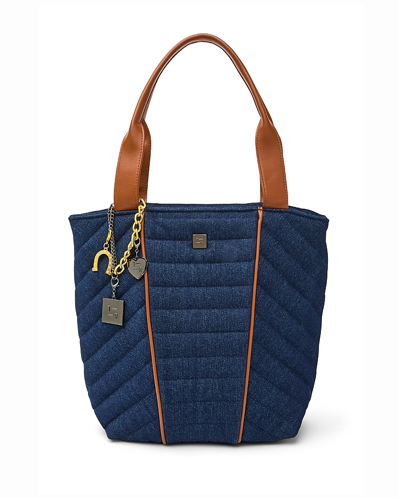 Think Royln High Note Denim Tote