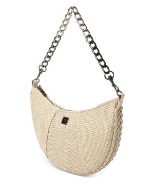 Flirt Raffia Shoulder Bag