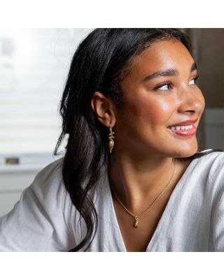 Meadow Lily Pendant Necklace, 16-18"