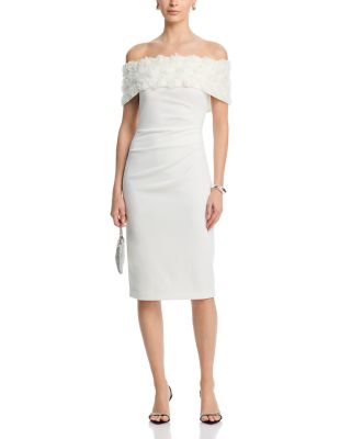 Off The Shoulder Midi Dress