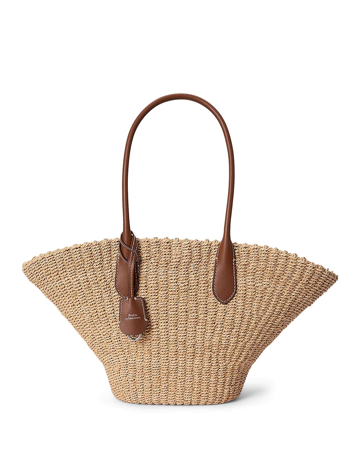Polo Ralph Lauren Bellport Raffia Basket Tote