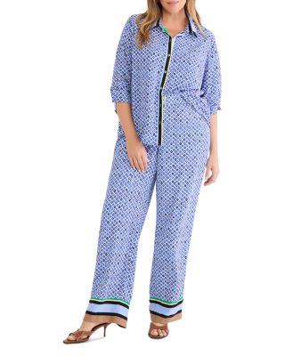 Mosaic Trimmed Shirt