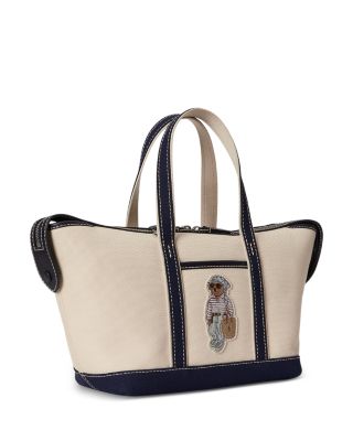 Polo Bear Mini Canvas Shopper Tote