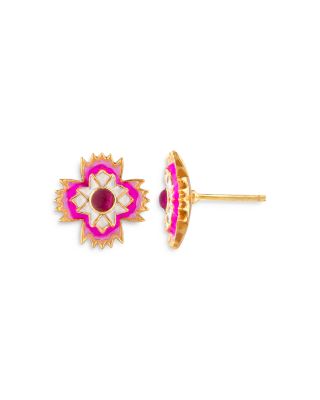 Dianthus Stud Earrings