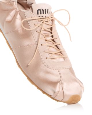 Women's Plume Satin Sneakers