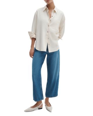 Featherweight Andi High Rise Wide Ankle Jeans in Millerton