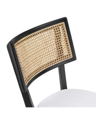  Caledonia Wood Counter Stools, Set of 2