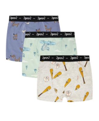 Boys' Organic Cotton Boxers Pack Of 3 - Little Kid, Big Kid