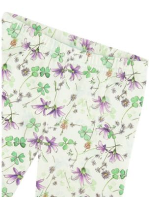 Girls' Jersey Tunic and Cotton Capri Flowers Set - Little Kid