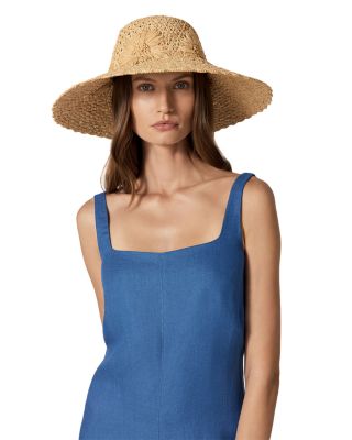 Nadia Raffia Crochet Sun Hat