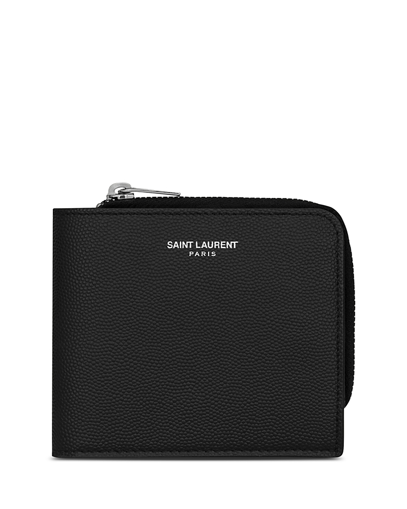 Saint Laurent East/West Zip-Around Wallet