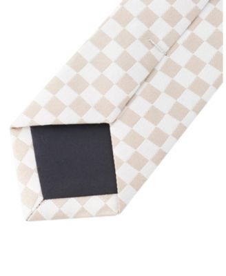 Boys' Sand Check Neck Tie - Little Kid