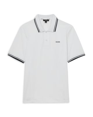Short Sleeve Pique Logo Polo Shirt