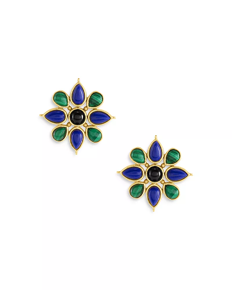 Anabel Aram Forza Fiore Stud Earrings